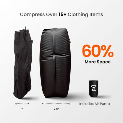 AirKit™ Pro — Sac de compression avec pompe portable